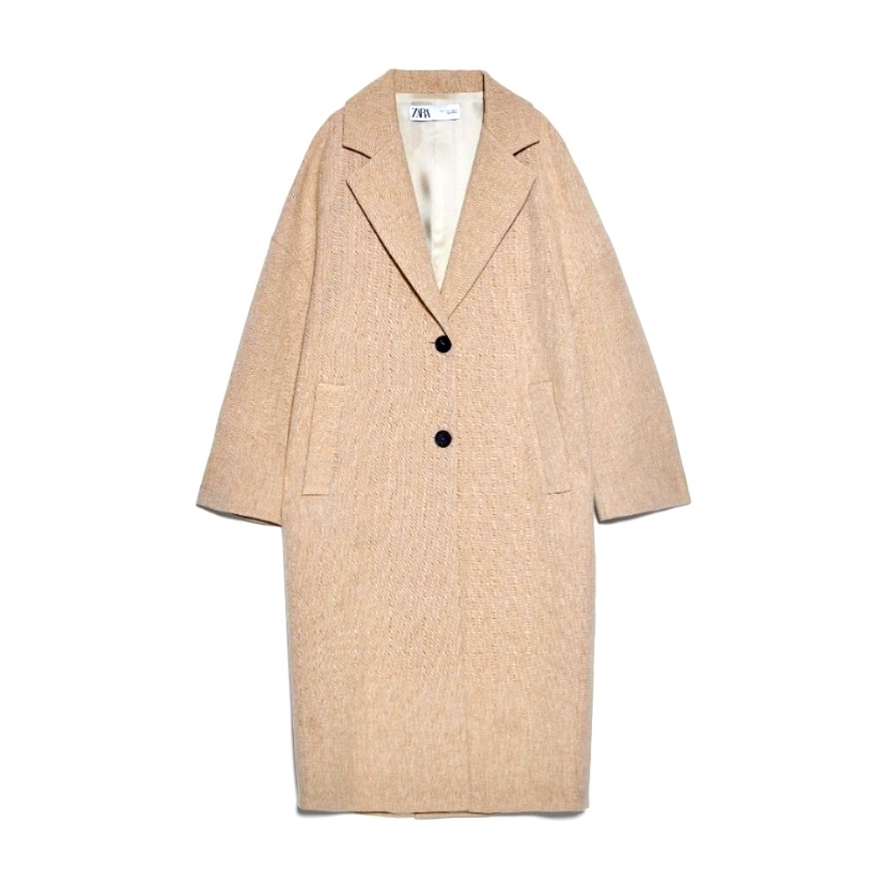 🆕✨ TAUPE BUTTONED RUSTIC COAT - Picture 11 of 11